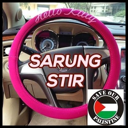 Terjual Sarung bantal jok mobil dan stir all karakter 