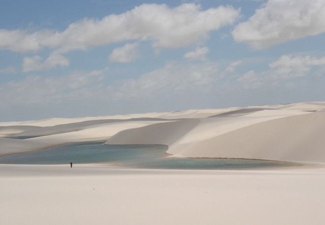 Foto-foto Keindahan Lencois Maranhenses, Gurun Pasir Putih di Brazil