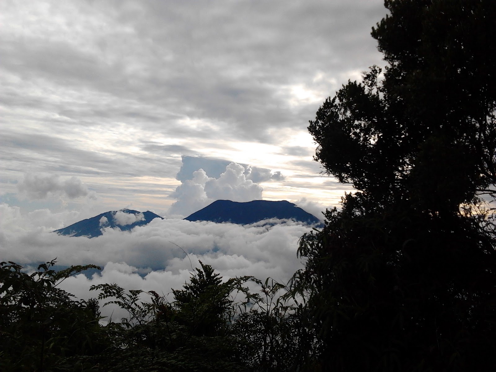 perjalanan menuju puncak Gn. Marapi (Sumatera Barat)