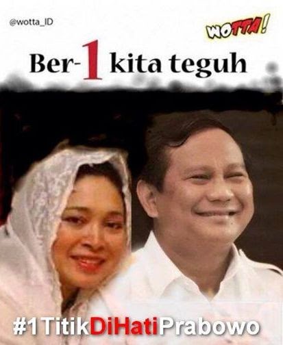 &#91;Sotosop Murahan PKS&#93; Insya Allah Hari Ini di Istiqlal Prabowo-Titiek Rujuk
