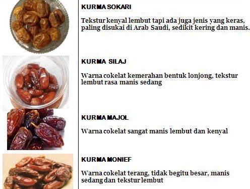 &#91;NEWS&#93; JENIS-JENIS KURMA DI DUNIA