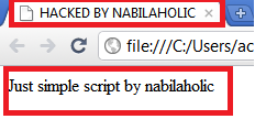 Cara Membuat Script Deface