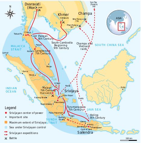 Sumber Sejarah Berdiri, Letak Geografis dan Faktor Kemunduran Kerajaan Sriwijaya