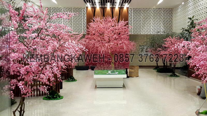 Terima Pesanan Pohon Sakura Artificial Meihwa angpao custom untuk dekorasi imlek