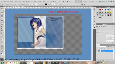 Cara Membuat Tema Anime Win 7 Part I &amp; II