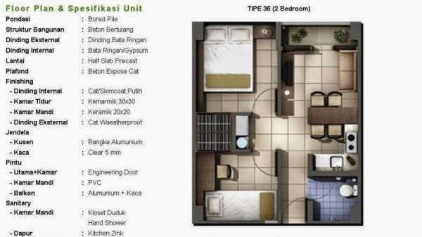 Sentra Timur Residence, Investasi Apartemen Terbaik di Jakarta Timur MD386