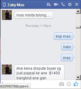 dwi sutiadi penipu paypal dengan modus jual saldo paypal. Seller PP Waspadalah