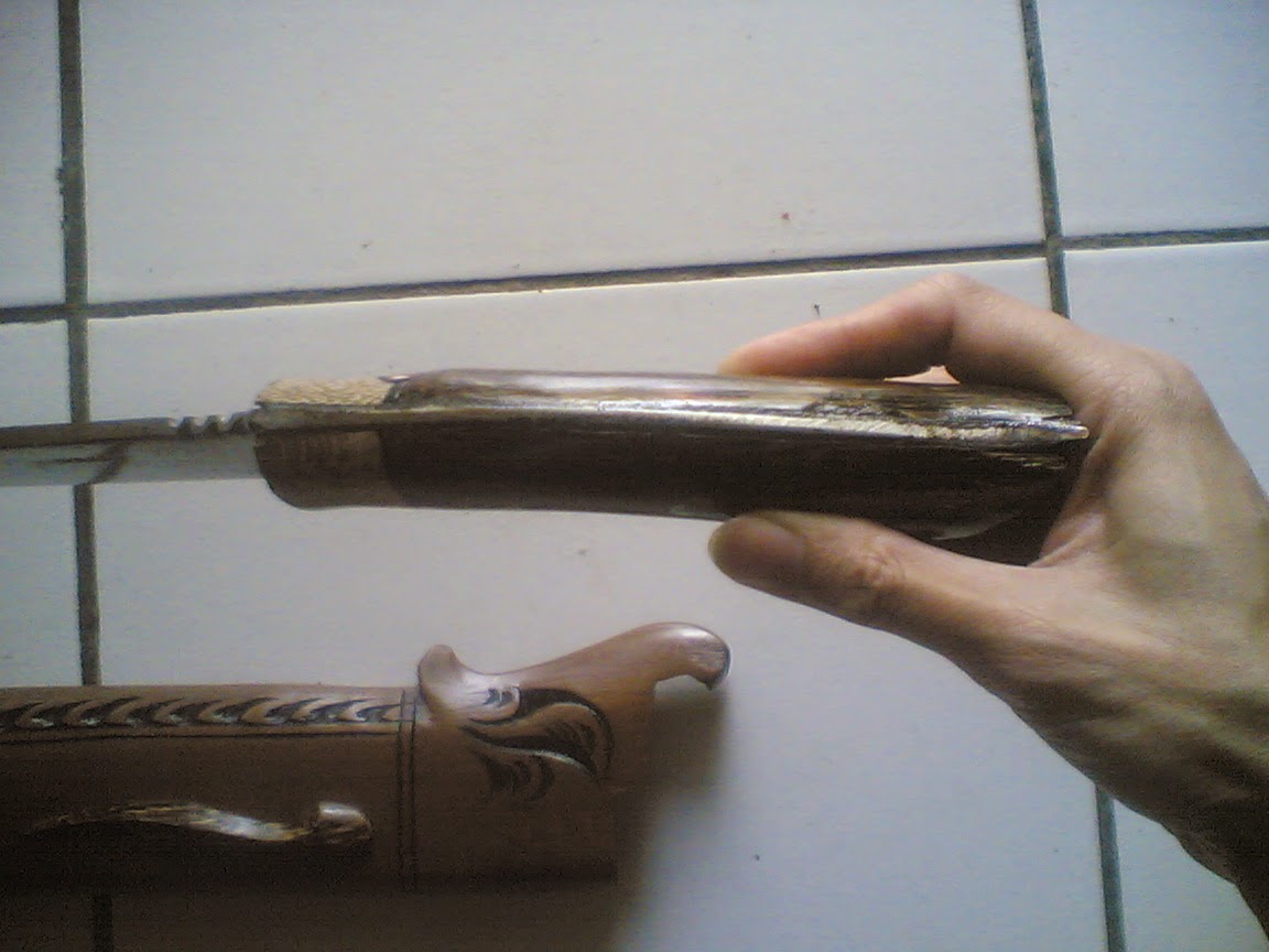 JUAL CURVED BALISONG, TRENCH KNIFE, KERAMBIT MURAH