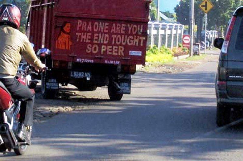 Ciri Khas Truck di Indonesia (Indonesia Only)