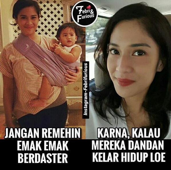 10 Meme #MahmudChallenge Emak-Emak Berdaster Kalau Udah Dandan Mantab Jiwa