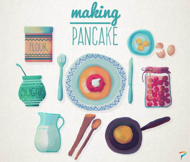 Ketika Tangan - Tangan Kreatif Ini Membuat Pancake Art