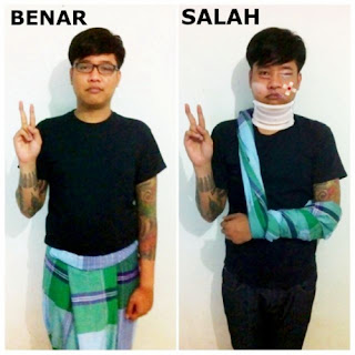 ☼☼☼♂ Tutorial Memakai Sarung Yang Benar ♂☼☼☼☼