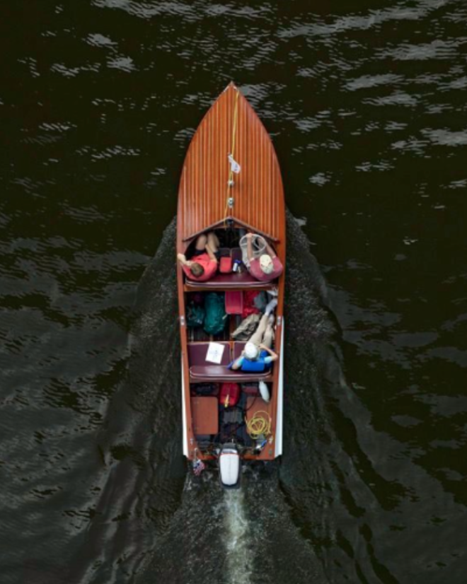 Kapal-Kapal Ini di Foto Dari Atas Langit