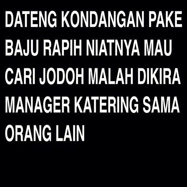 Kata-Kata Buat Si Jomblo