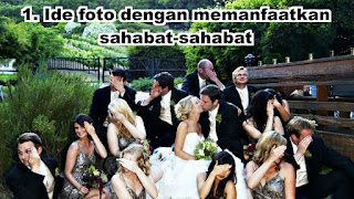 Ide Foto Pernikahan Unik dan Lucu yang bisa kamu coba 