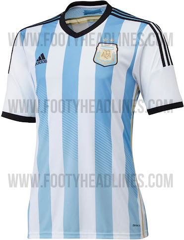 Bocoran Jersey-Jersey World Cup 2014