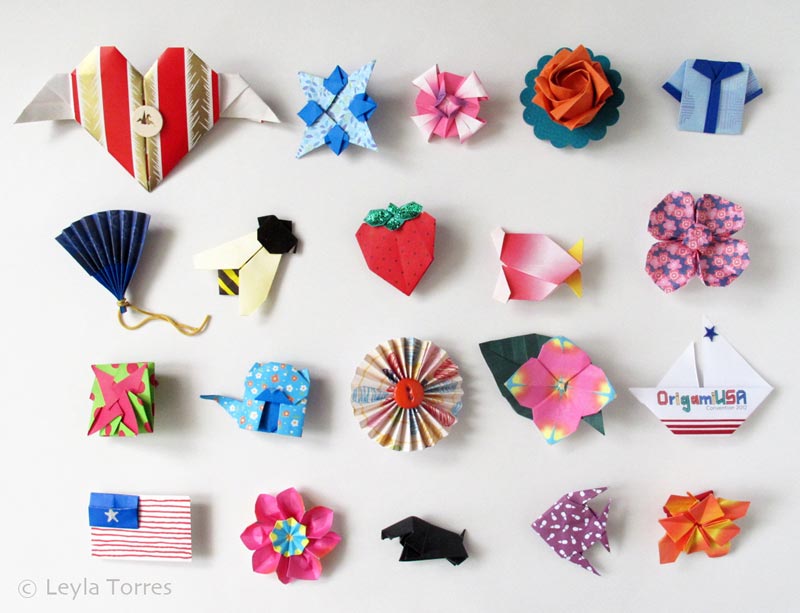 Kreasi Origami Untuk Dinding
