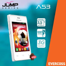 cara flashing Evercoss A53