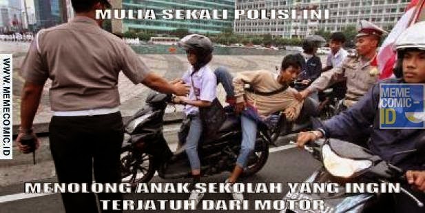 4 Pekerjaan Mulia Polisi Indonesia Yang Patut DI Acungin Jempol