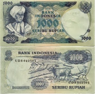 Kumpulan Gambar Uang 1000 Rupiah Dari 1958 Hingga Sekarang 