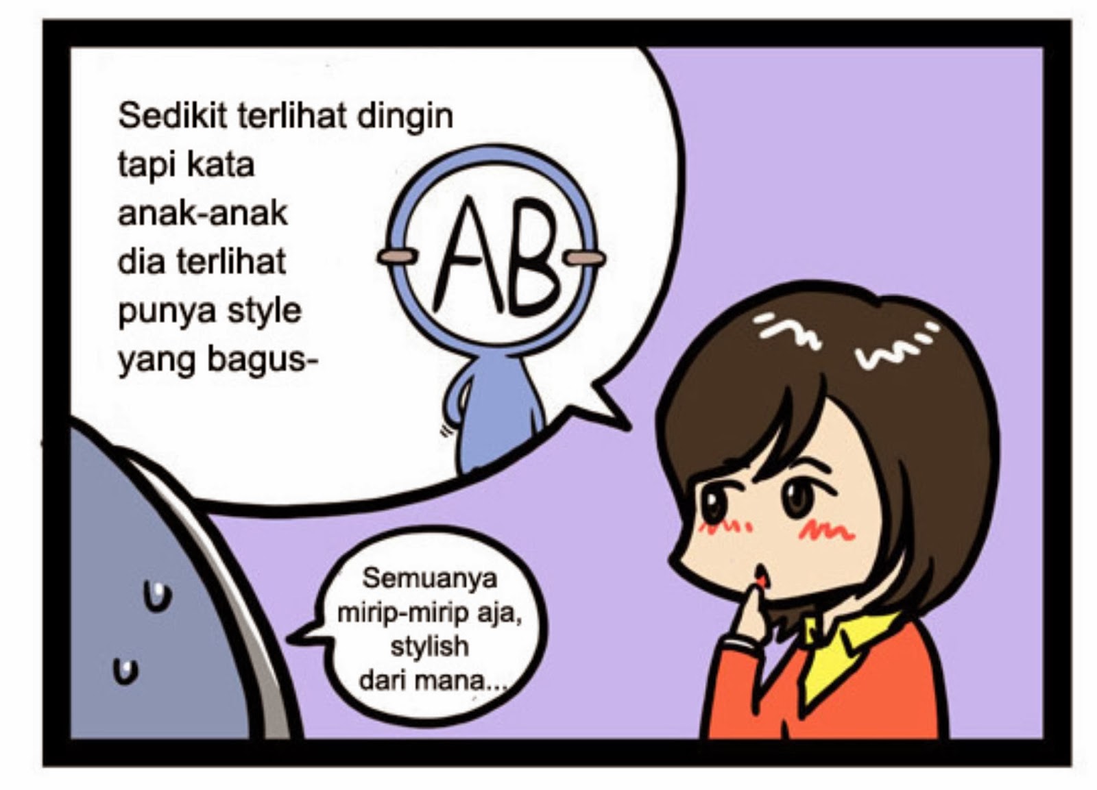 Komik GolDar (Golongan Darah), Lu yang mana gan?&#91;ngakak&#93;