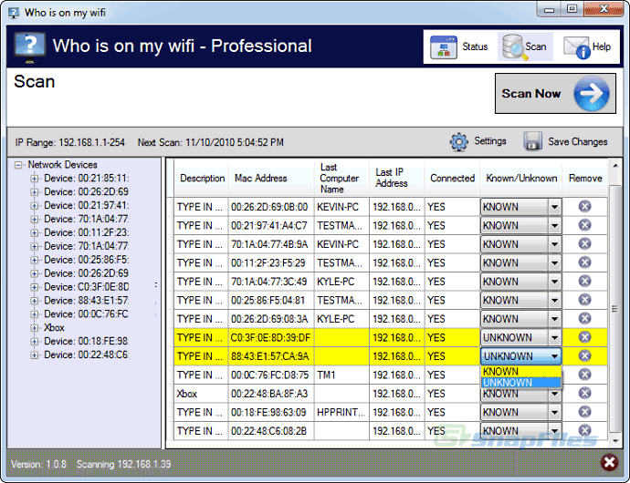 Who Is On My Wifi 2.1.7 Full &#91;Detect any intruders on your network&#93;