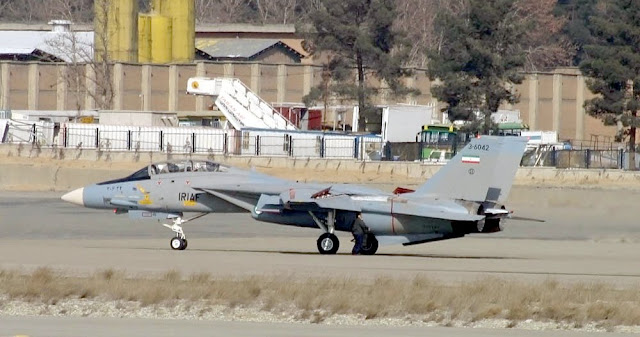 **Iran Air Force: Satellites and F-14 Tomcats Jet Fighter**