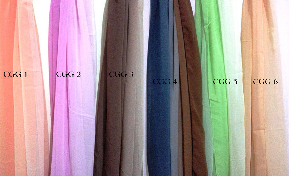 Hijab murah! 3 pcs 100rb. Jilbab paris, shawl/pashmina chiffon, ceruti, sutra, tyle