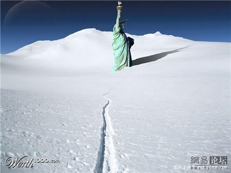 Patung Liberty Jadi Korban Photoshop