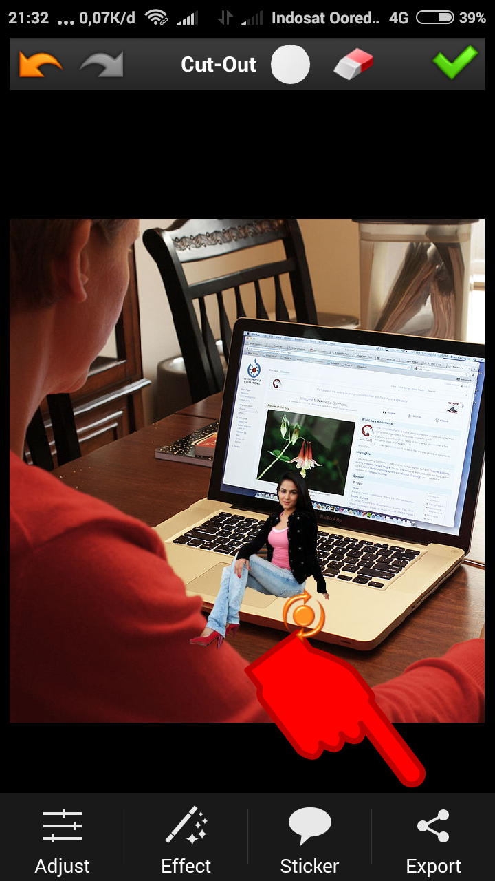 Tutorial Mengubah Foto Manusia Menjadi Mini Seperti Mainan