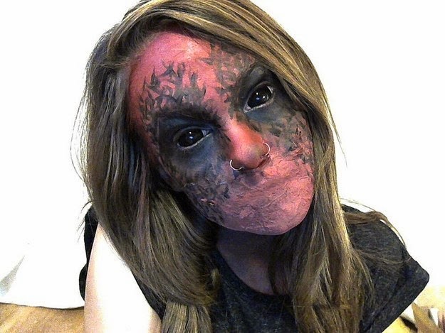 Jika Anda Berani, Lihat Make up Wajah Paling Menyeramkan ini