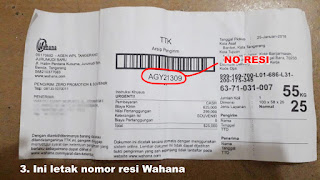 Cara Mengetahui Nomor Resi Pengiriman Ada dimana