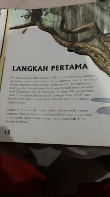 Review Buku Anak : Halo Dino ! Tyranosaurus