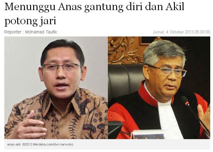 Alhamdulilah, Akhirnya Anas Mau Digantung di Monas