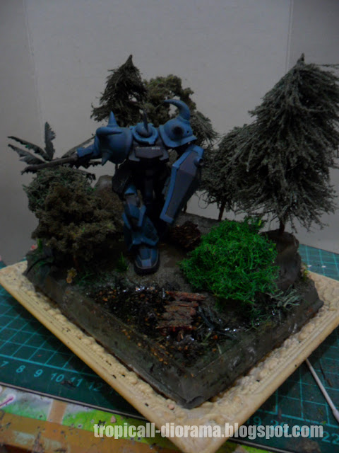 Tropicall Diorama | bahan - bahan diorama dan miniatur pohon (gundam, toys, hobbies)