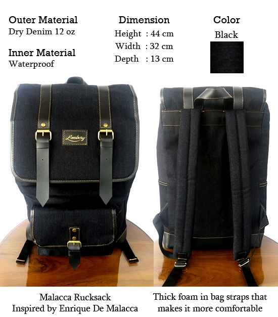 LOMBERG DENIM BAGS (100% ORIGINAL | TASNYA ARTIS | KUALITAS EKSPOR)