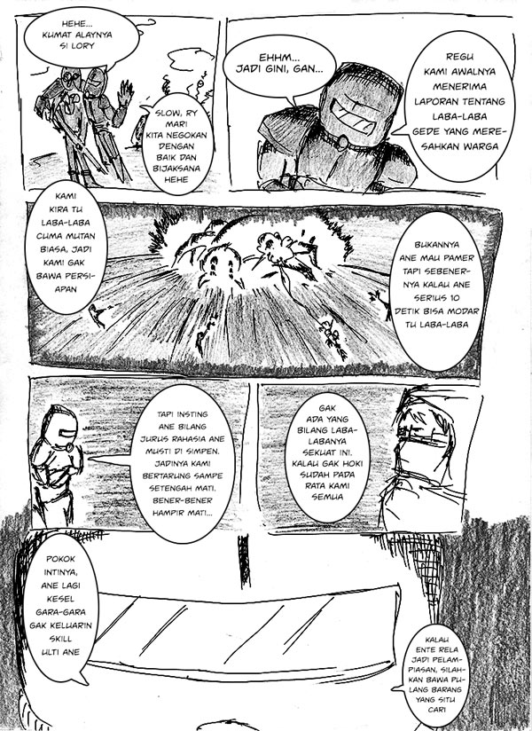 [SHARE KOMIK - SCI-FI/FANTASY/PARODY] Vayer Blood