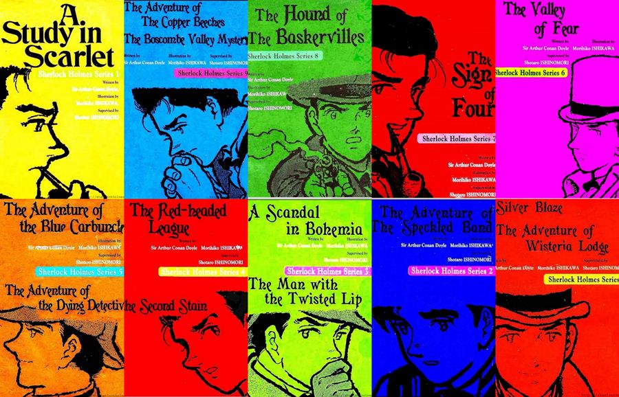 koleksi Sherlock Holmes (novel ebook,komik,tv series,movie)