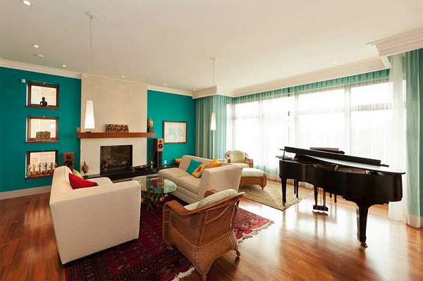 &#91;PIC&#93; Desain interior warna teal, warna &quot;bunglon&quot; untuk rumah minimalis