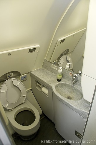 Fakta Cara Kerja Toilet di Pesawat
