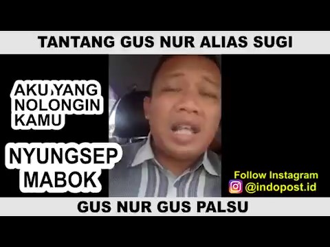 Gus Nur: Orang yang Hatinya Dikunci Mati Oleh Allah, Itu Namanya Cebong