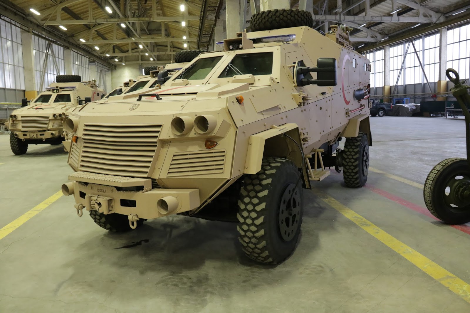 Indonesia Purchases Didgori Georgian Armored Medical Evacuation Vehicles