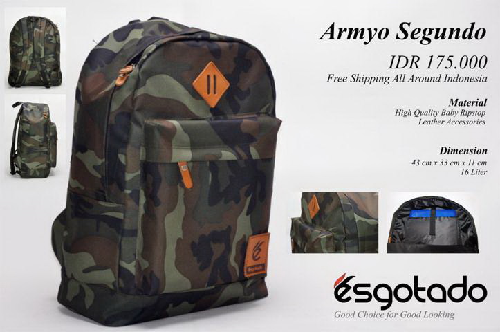 ╨╥╨╥╨╥╨ ESGOTADO ₪ Bag / Tas / Ransel ₪ Good Choise for Good Looking ╨╥╨╥╨╥╨