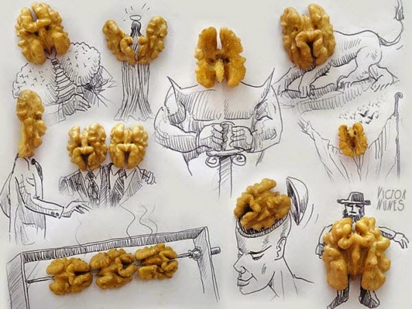 12 Amazing Fun Arts dari Benda Sehari-hari dan Makanan