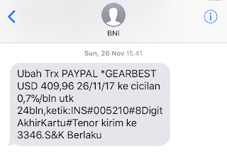 Pengembalian Dana dari Paypal atas Transaksi Tidak Dikenal Kartu Kredit BNI