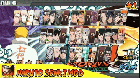 Kumpulan Game Naruto Senki Mod Apk Terbaru - Update 2019