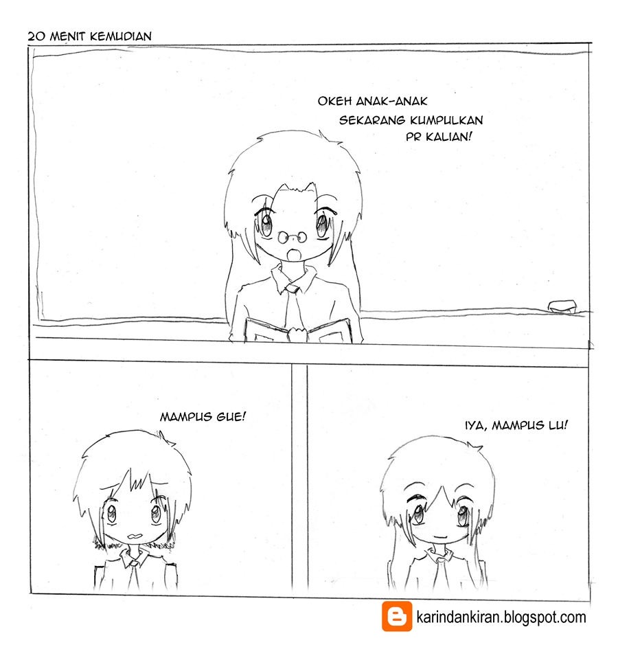 &#91; komik &#93; Karin dan Kiran