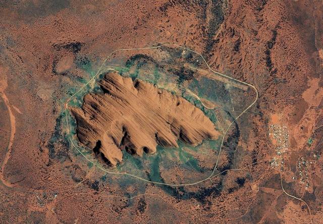 Tempat-tempat &quot;Menakjubkan&quot; seluruh Dunia dilihat dari Satelit