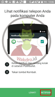 Membalas pesan di android menggunakan komputer