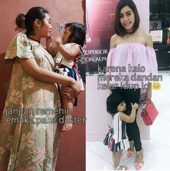 10 Meme #MahmudChallenge Emak-Emak Berdaster Kalau Udah Dandan Mantab Jiwa